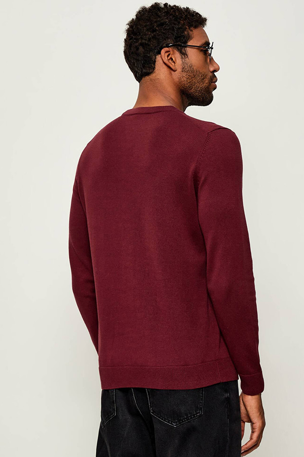 ΠΛΕΚΤΗ ΜΠΛΟΥΖΑ HUGO - 602 ΜΠΟΡΝΤΩ